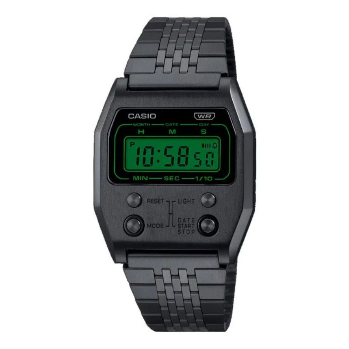 CASIO - Reloj Casio Vintage Unisex A1100B-1DF Caja Metálica Reedición 1978