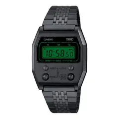 CASIO - Reloj Vintage Unisex A1100B-1DF Caja Metálica Reedición 1978