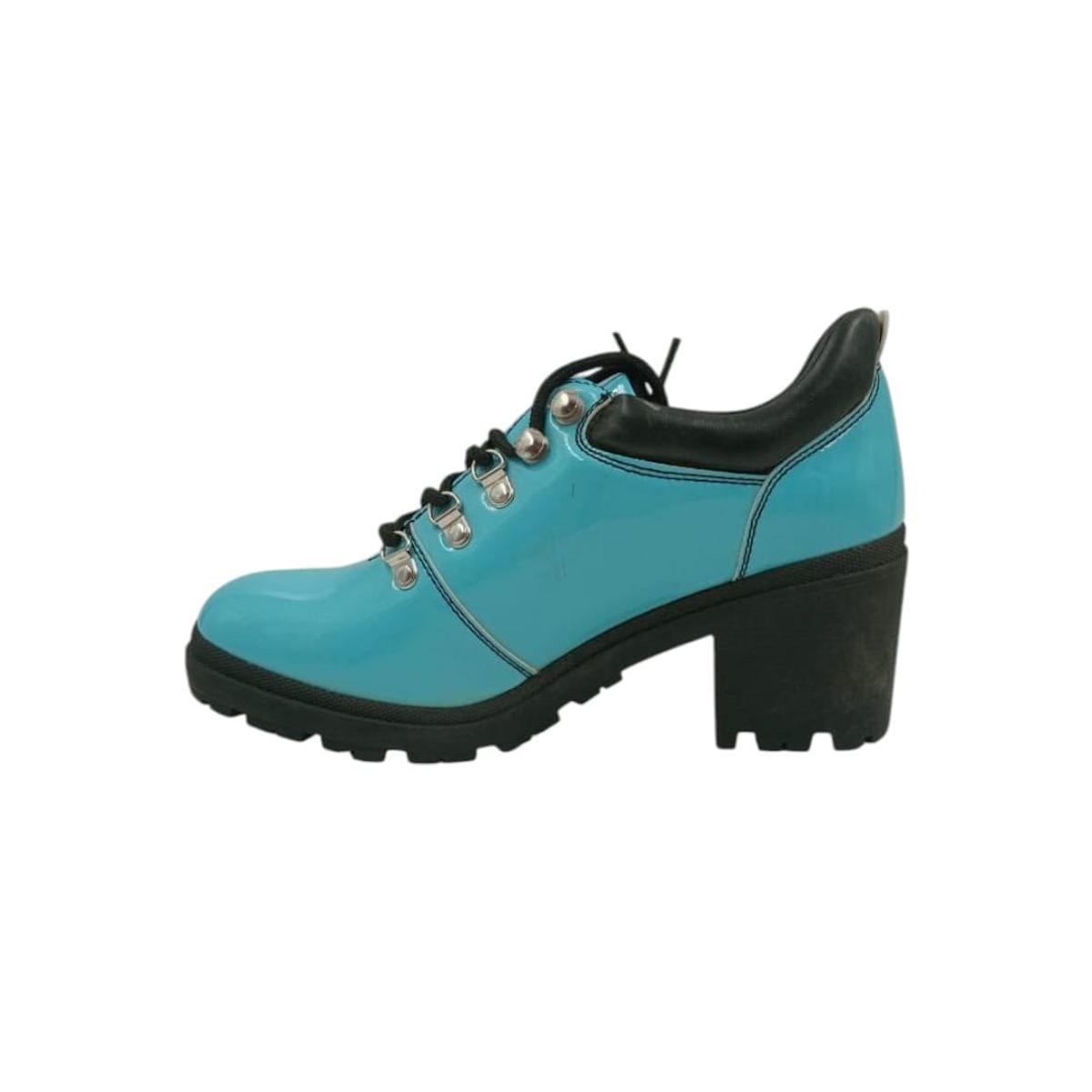 HERIEL - Zapato Azul Charol Mujer