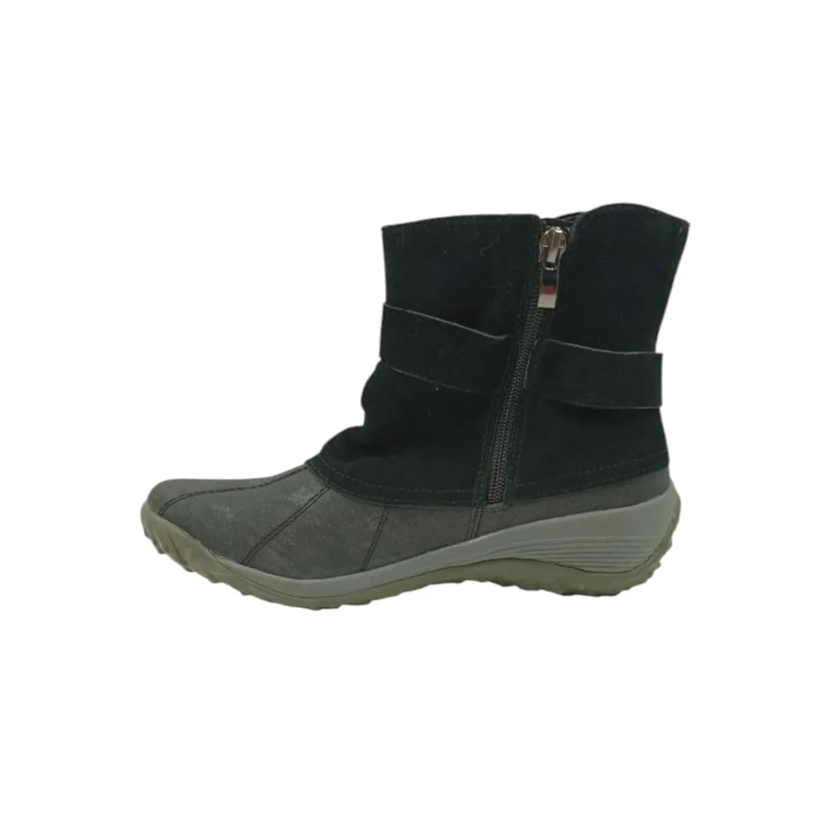 HERIEL - Bota Corta Negra Mujer