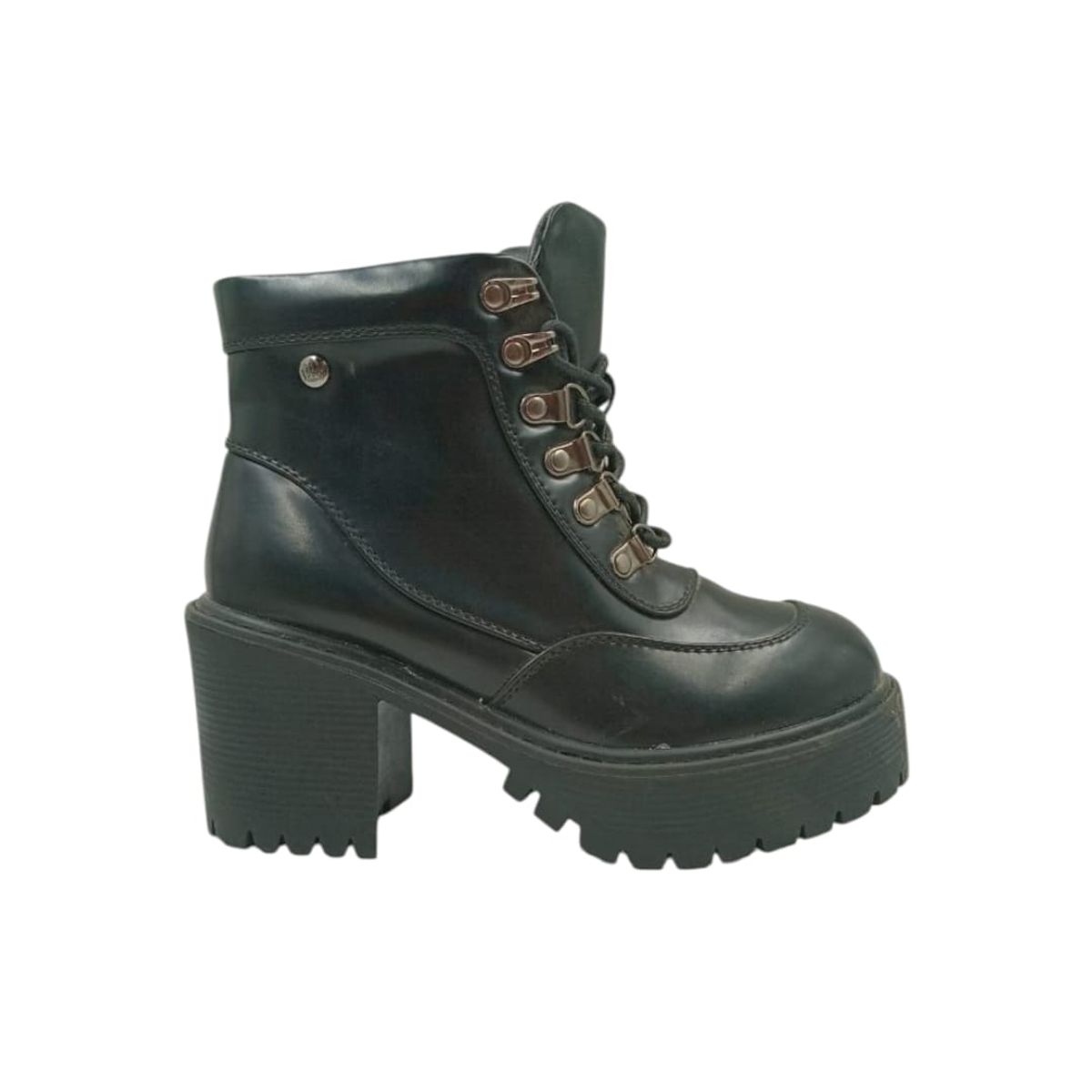 HERIEL - Botín Negro Plataforma Mujer