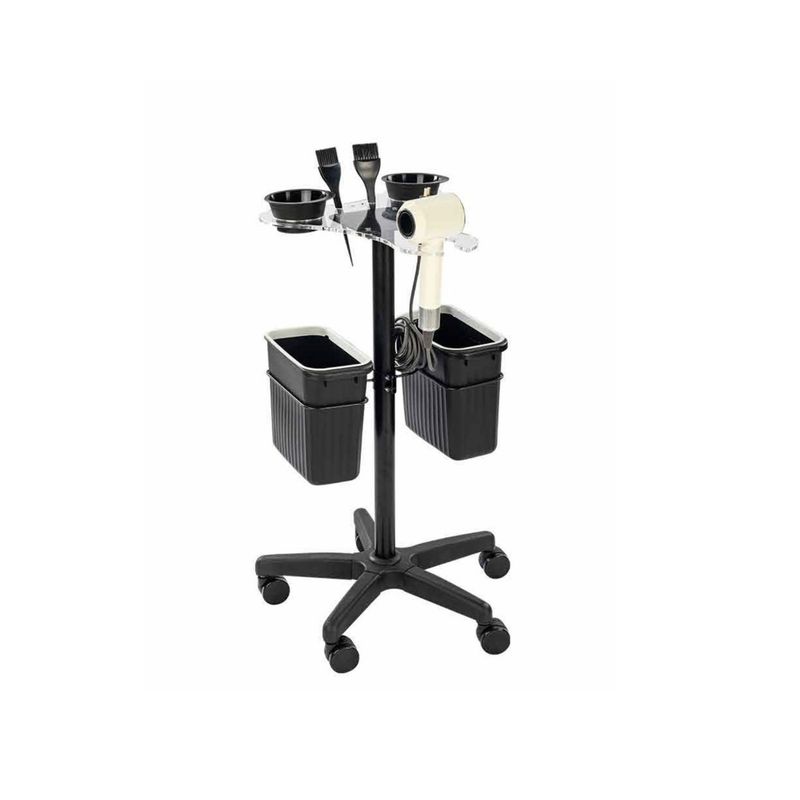 GENERICO - Mesa Auxiliar Para Estetica Barberia Salon De Belleza