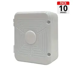 GENERICO - Pack x10 Cajas Estancas de Pase 103x92x49mm