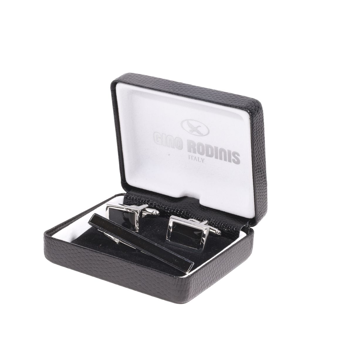 GINO RODINIS - Set de Pasador de Corbata y Colleras Gino Rodinis- PAS041