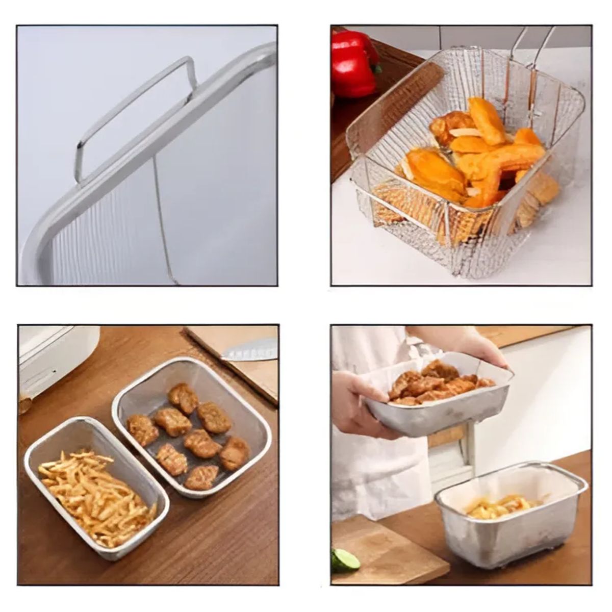 GENERICO - Colador Frituras Escurridor