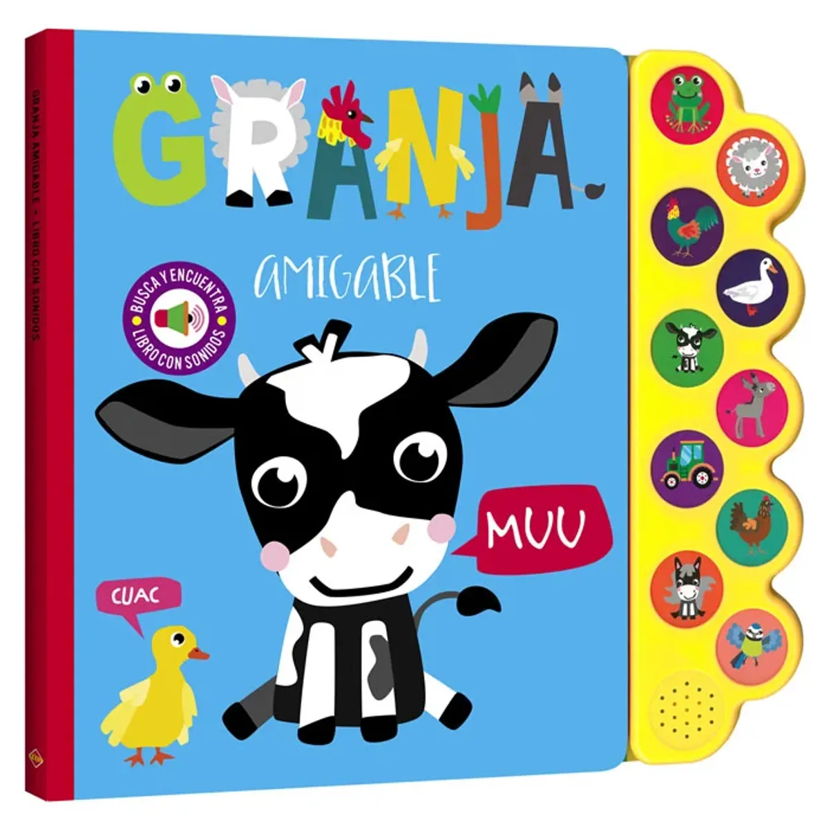 LEXUS - Libro Granja Amigable 10 Sonidos Busca y encuentra - Lexus