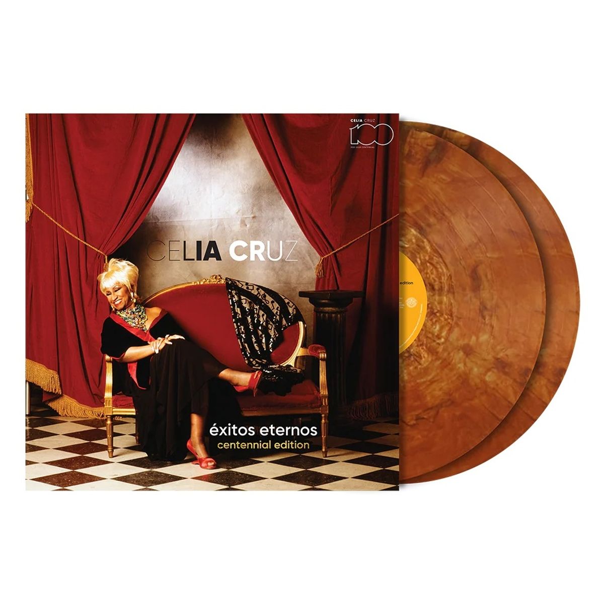 HITWAY MUSIC - CELIA CRUZ - EXITOS ETERNOS CENTENNIAL EDITION 2LP - VINILO