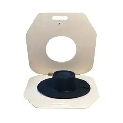 CORRALERO SASTRERIA - Sombrero de paño Negro ala corta + Porta Sombrero