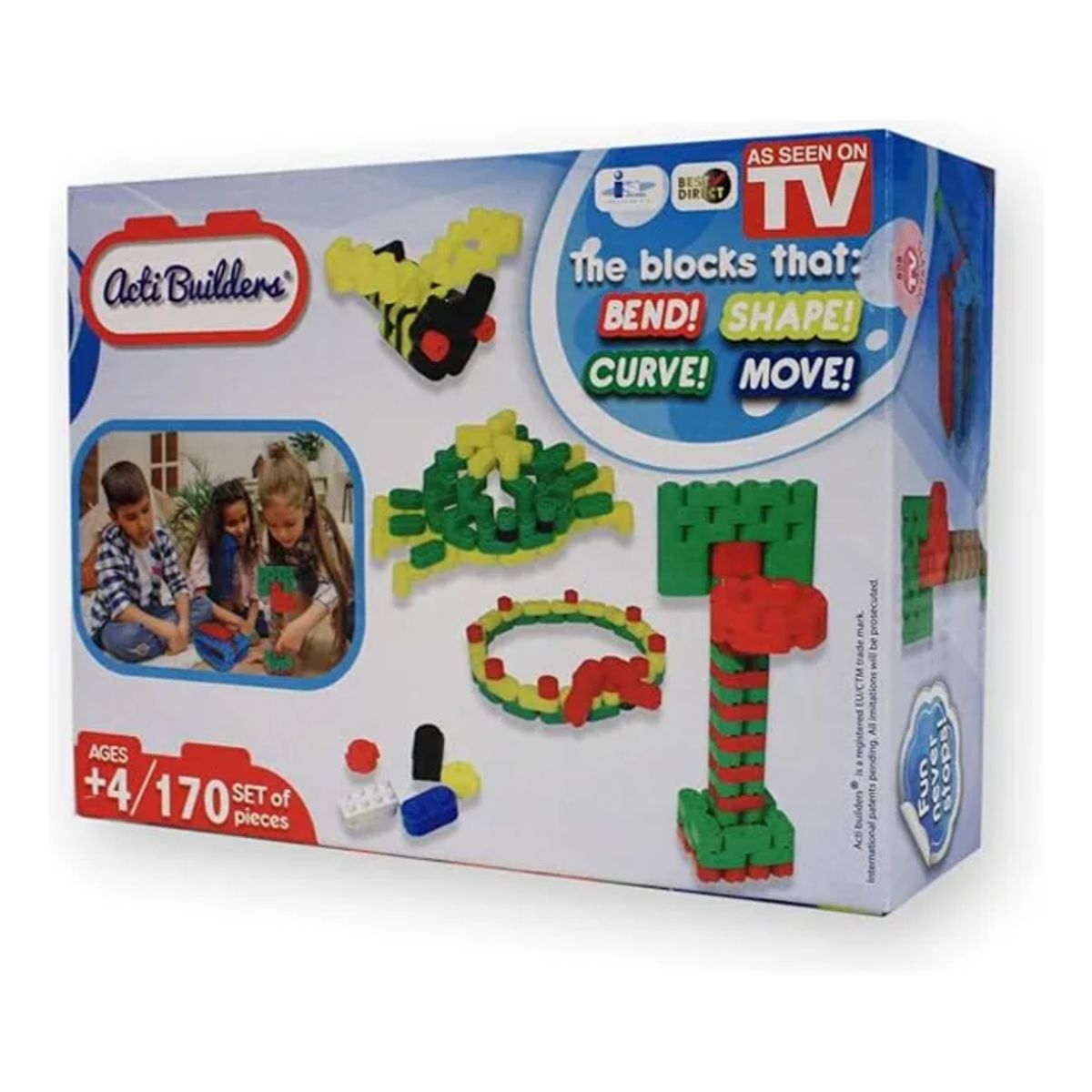 GENERICO - Bloques De Construcción Cubos De Encaje