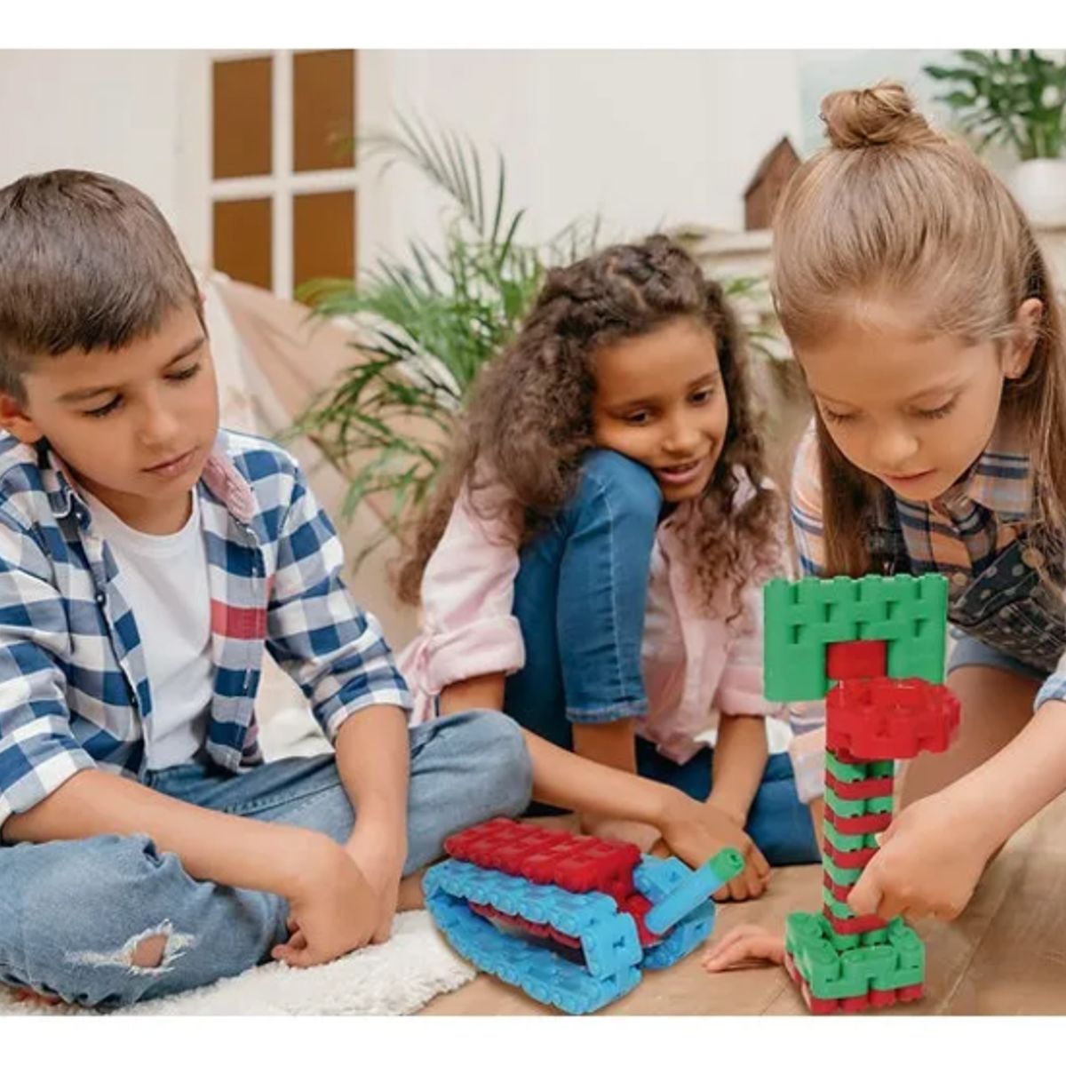 GENERICO - Bloques De Construcción Cubos De Encaje