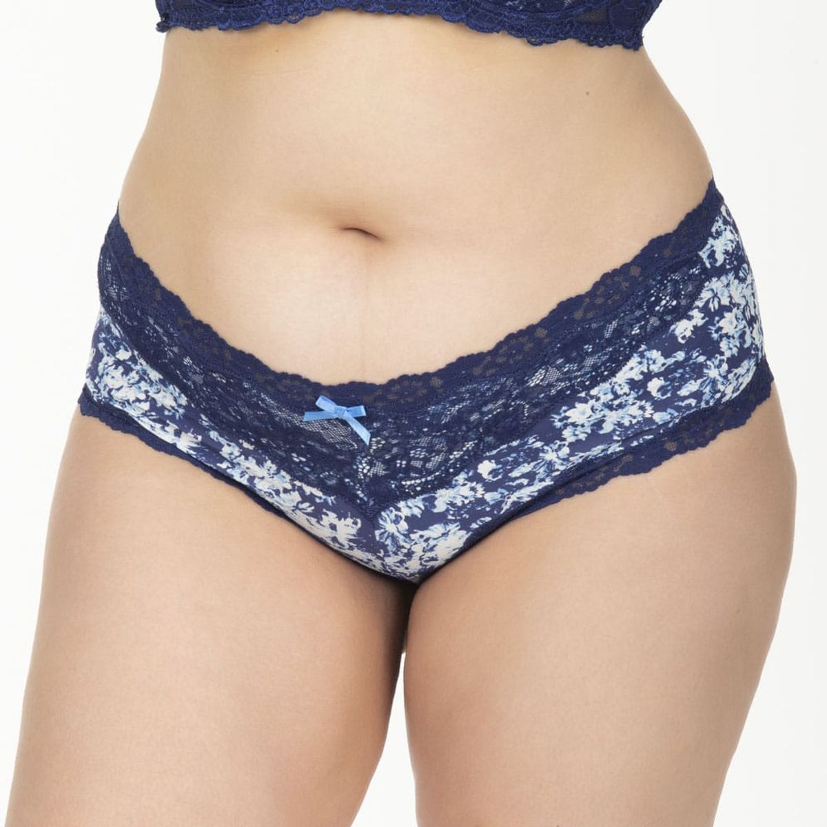 LADY GENNY - Pantaleta Invisible De Microfibra Y Encaje