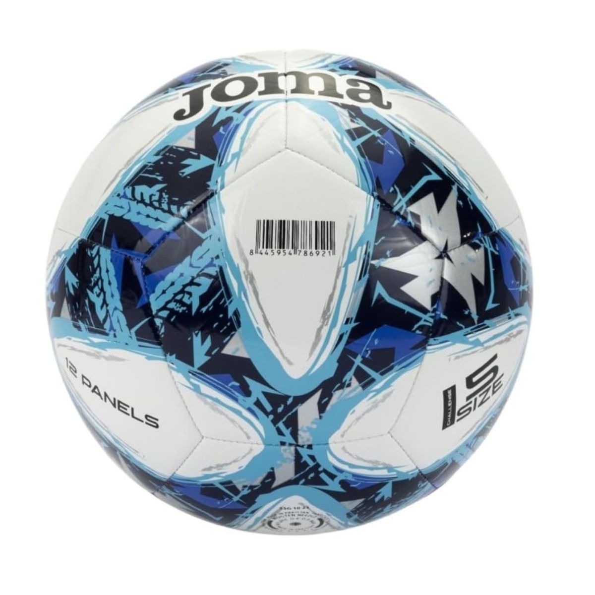 JOMA - Balón Fútbol Nro 5 Challenge III Blanco Azul Joma