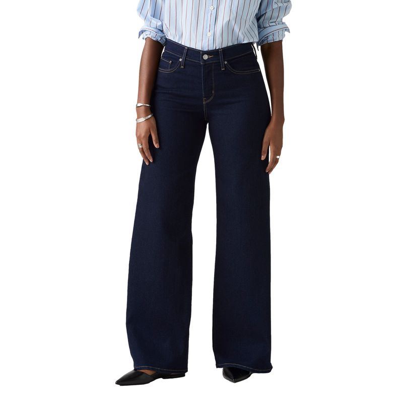 LEVIS - Jeans Mujer 318 Shaping Wide Leg Azul Levis