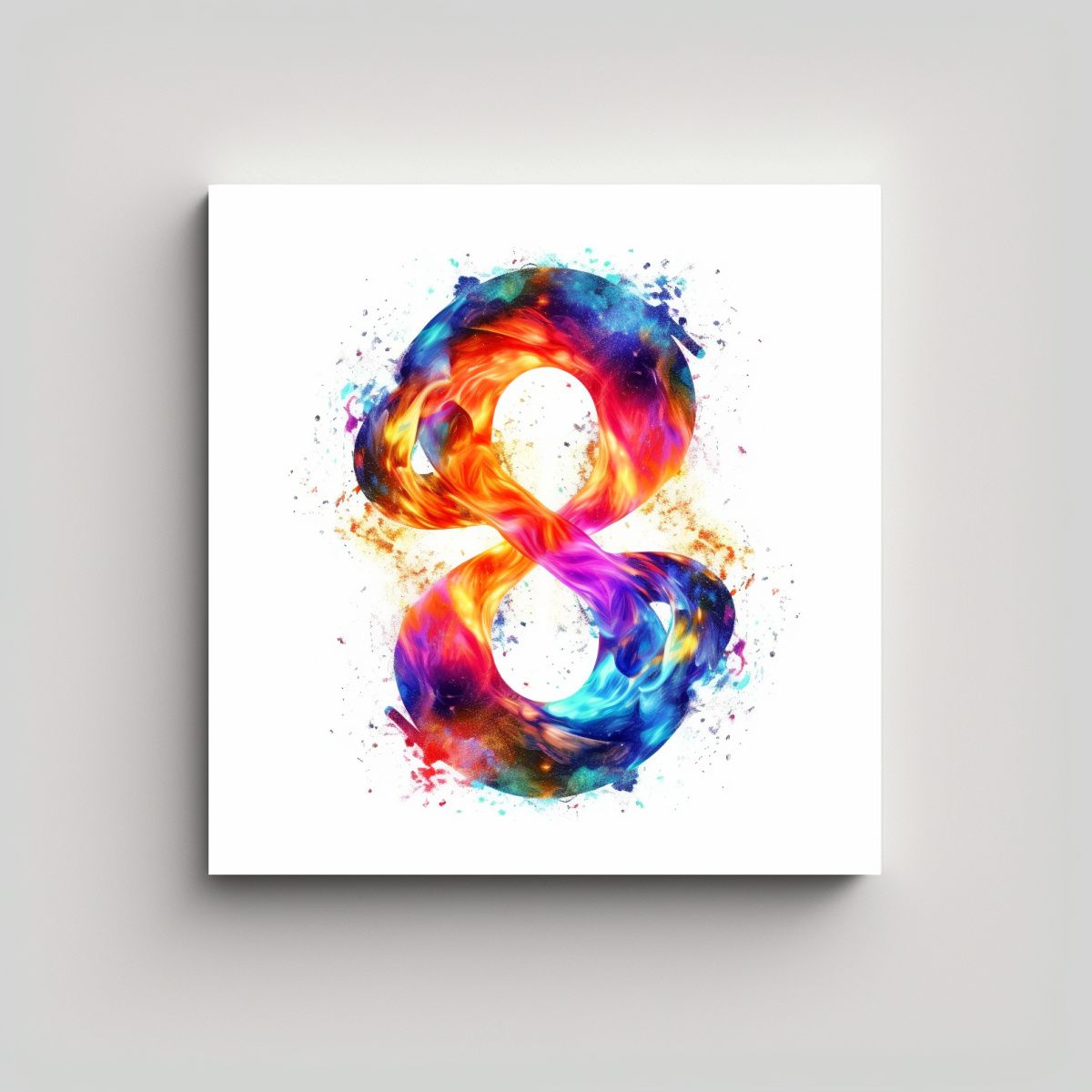 GENERICO - Pinturas Decorativas De Arte Simétrico Símbolo 60x60 Cm