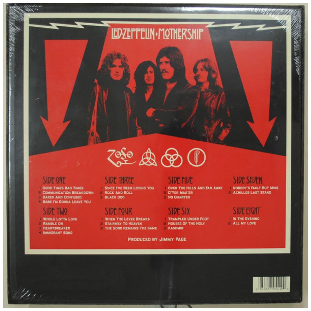 HITWAY MUSIC - LED ZEPPELIN - MOTHERSHIP 4LP - VINILO