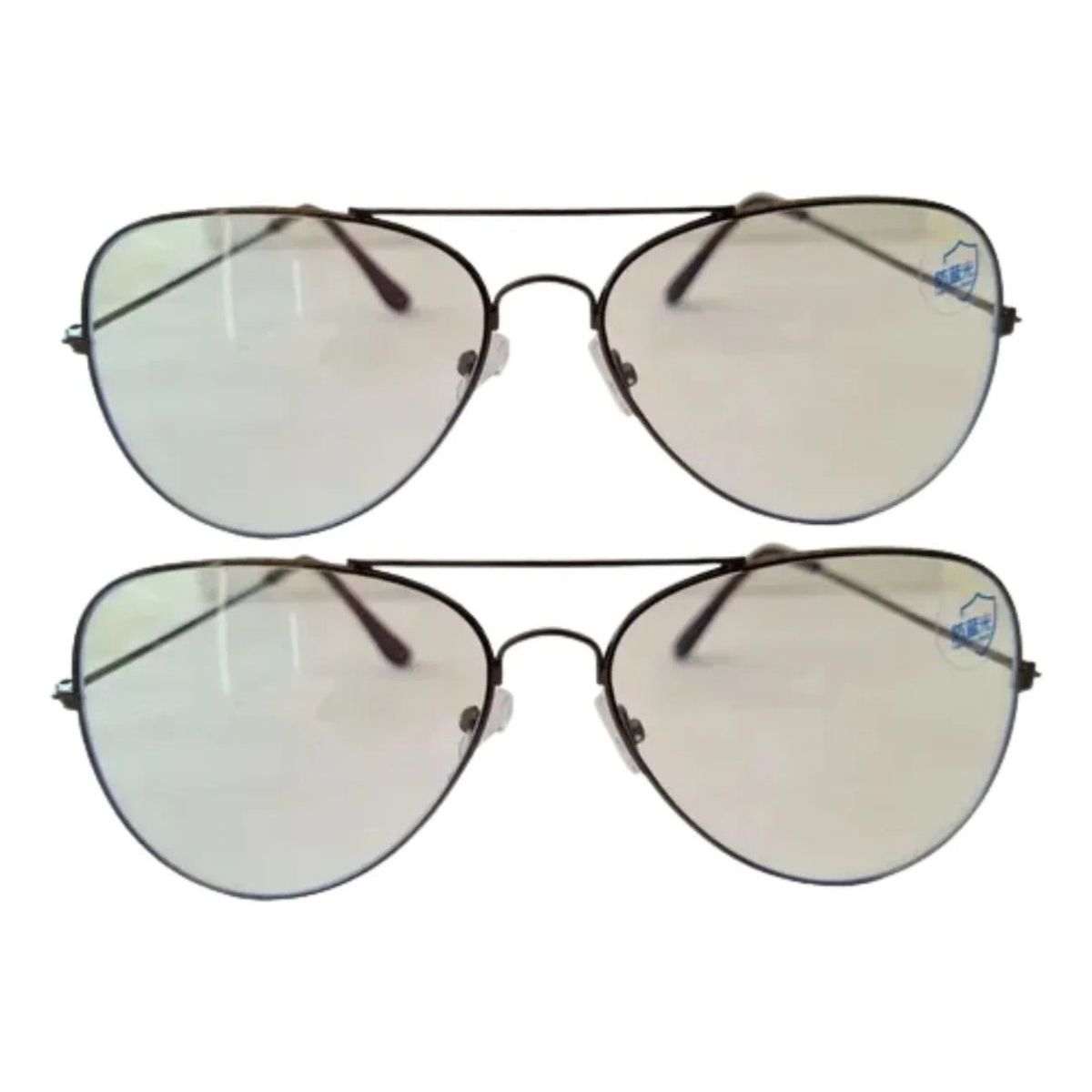 GENERICO - Pack 2 Lentes Anti Luz Azul. Anteojos Descanso Reflejo 002
