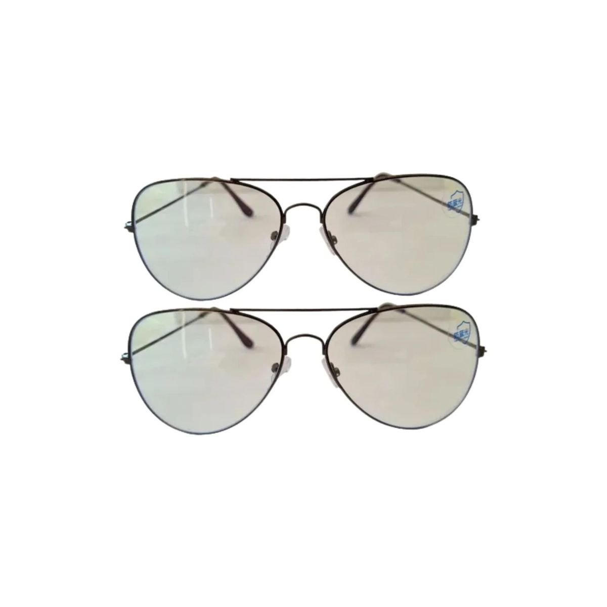 GENERICO - Pack 2 Lentes Anti Luz Azul. Anteojos Descanso Reflejo 002
