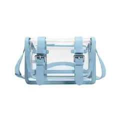ECOSUSI - Bolso Mensajero Jane para Tablet 10.2 pulg - Azul Transparente