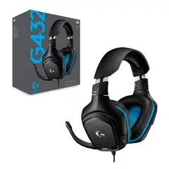LOGITECH - Audífonos Gamer G432 Dts 7.1 Surround Pc Xbox Ps4 5