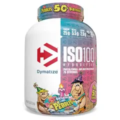DYMATIZE - Proteina hidrolizada Iso 100 5lb Birthday Cake Pebbles