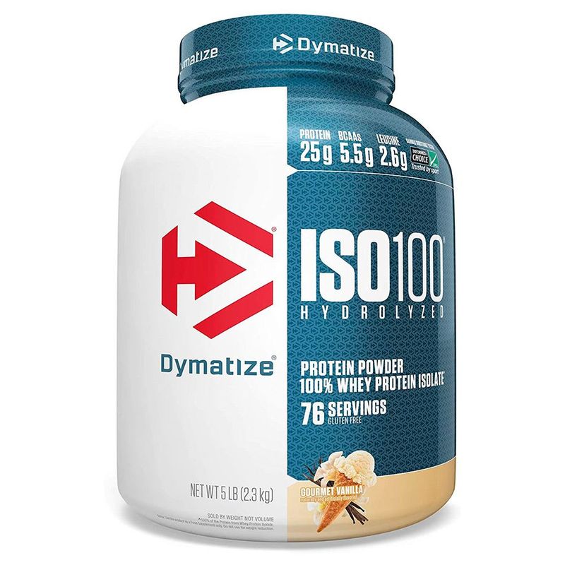 DYMATIZE - Dymatize Iso 100 5lb Vainilla