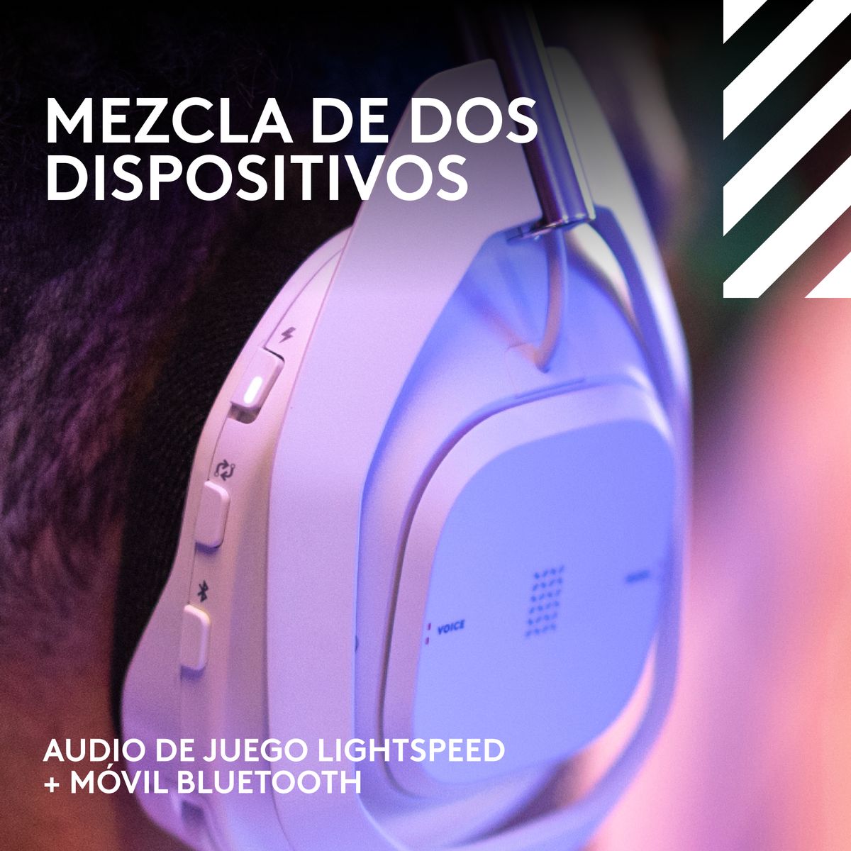 LOGITECH - Audifonos Gamer Logitech Astro A50 X Inalambricos Blanco