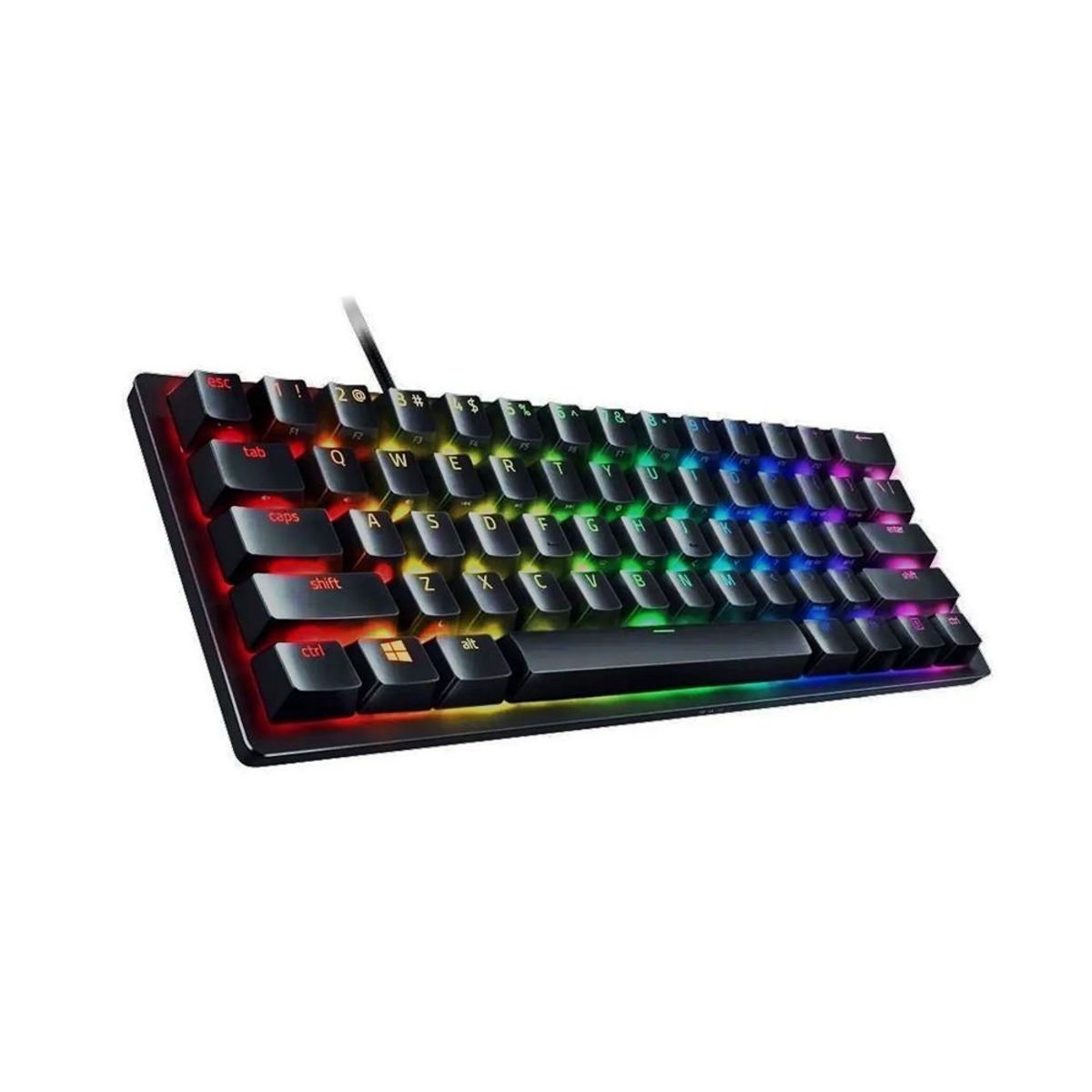 RAZER - Teclado Gamer Razer Huntsman Mini Black Purple Sw Español