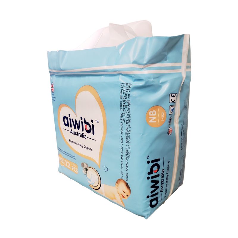 AIWIBI - Pañales Premium Aiwibi X1 Paquete Talla Recien Nacido