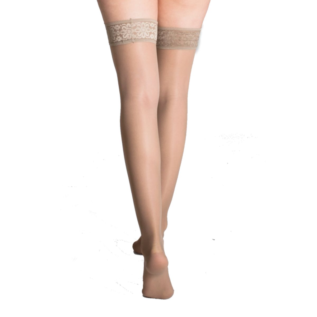 IBICI - MEDIA AUTOREGGENTE 140 VARIMED TALLA 3 COLOR MARRON CLARO