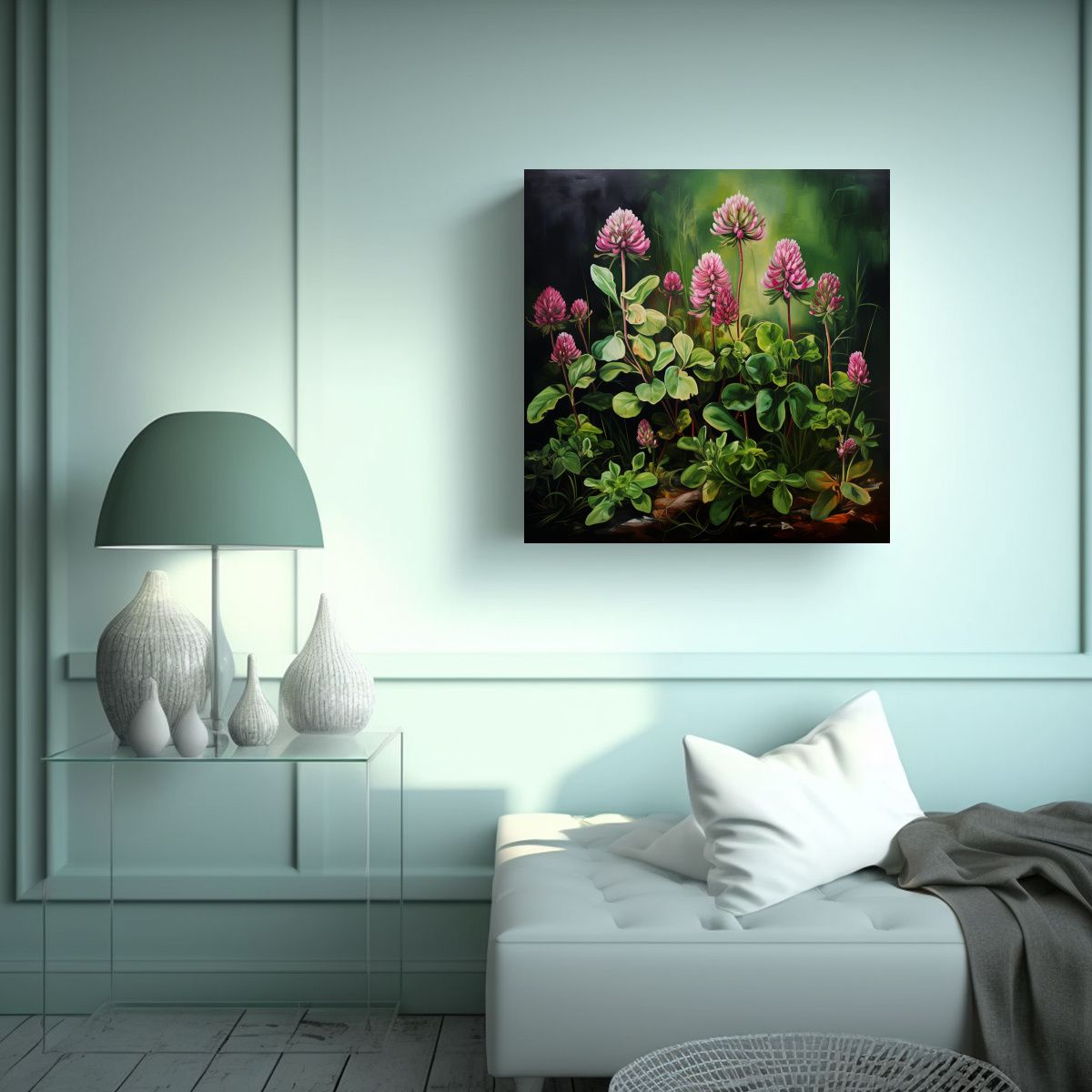 GENERICO - Pintura Abstracta Estilo óleo De Alta Calidad De 60x60 Cm