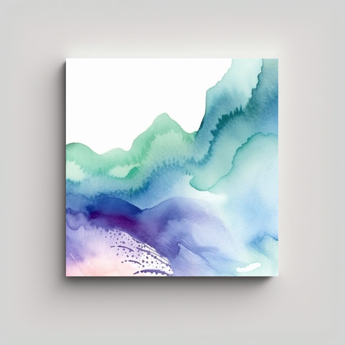 GENERICO - Diseño De Gradación Actual En Pintura Tinta Y 60x60 Cm