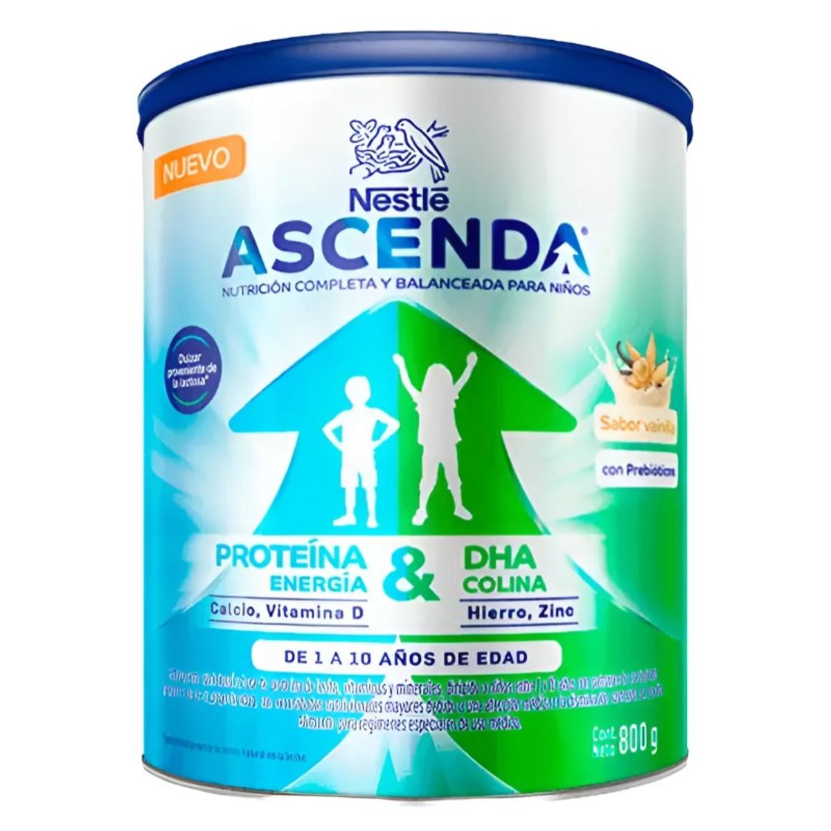 NESTLE - Nestle Ascenda Suplemento Infantil Mejora Crecimiento 800gr