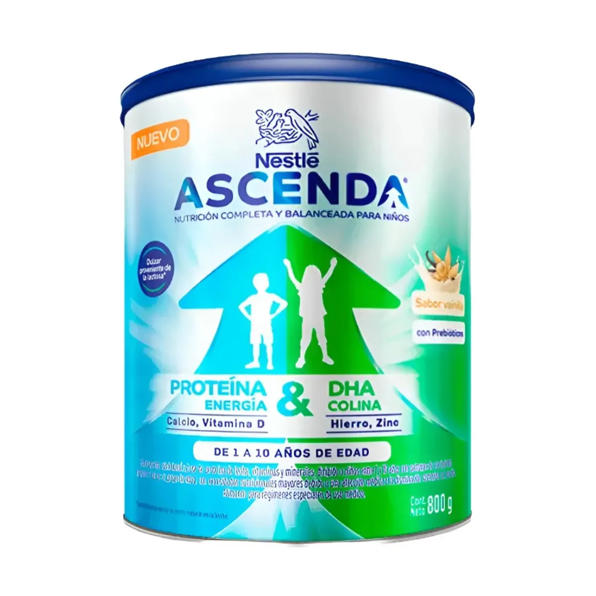 NESTLE - Nestle Ascenda Suplemento Infantil Mejora Crecimiento 800gr