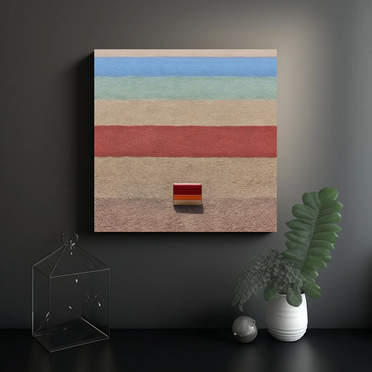 GENERICO - Pinturas Abstractas Para Decoración De Comedor 60x60 Cm