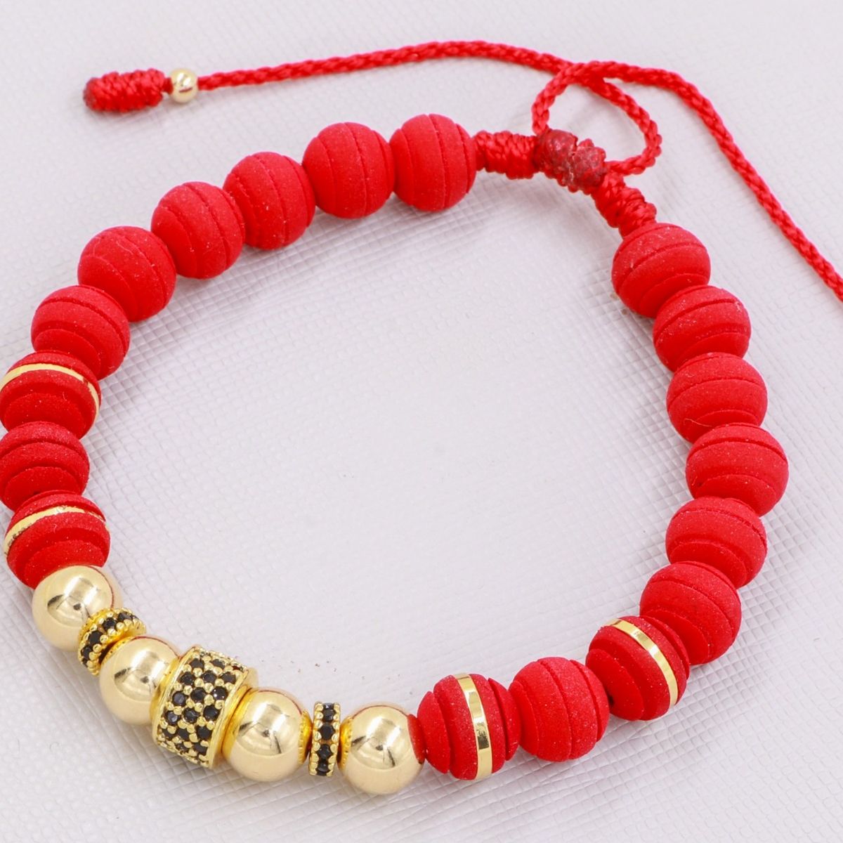 GENERICO - brazalete ajustable herraje oro laminado 18k