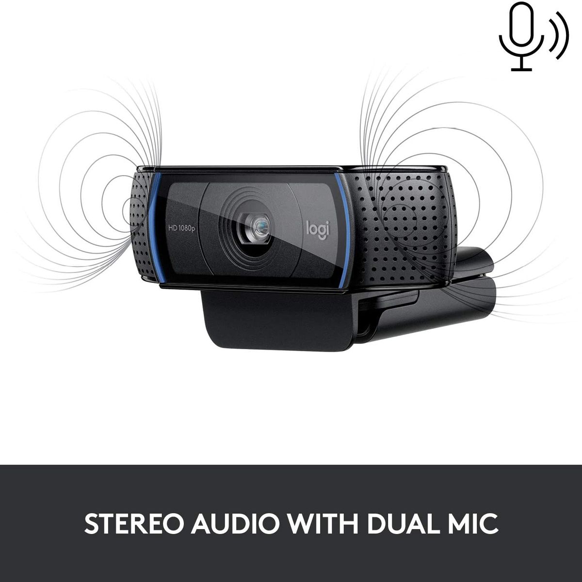 LOGITECH - Camara Web Logitech C920s Full HD Con microfono USB