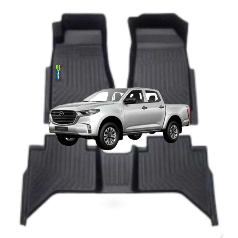 GENERICO - PISOS CALCE PERFECTO PROSPEEDY MAZDA BT50 2022+ 3PIEZAS