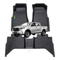 GENERICO - PISOS CALCE PERFECTO PROSPEEDY MAZDA BT50 2022+ 3PIEZAS