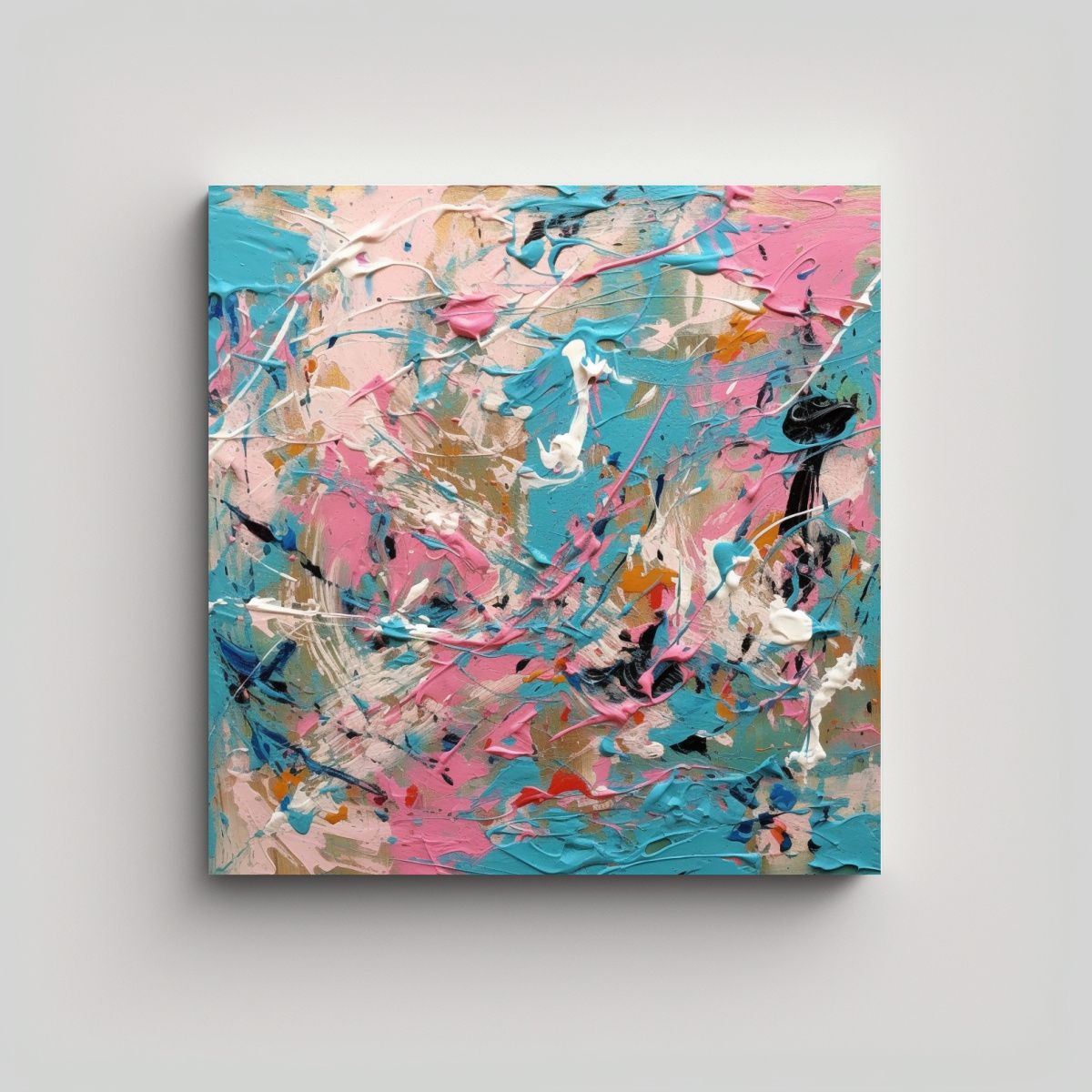 GENERICO - Pinturas Decorativas Tonos Calma Estilo Jackson 60x60 Cm