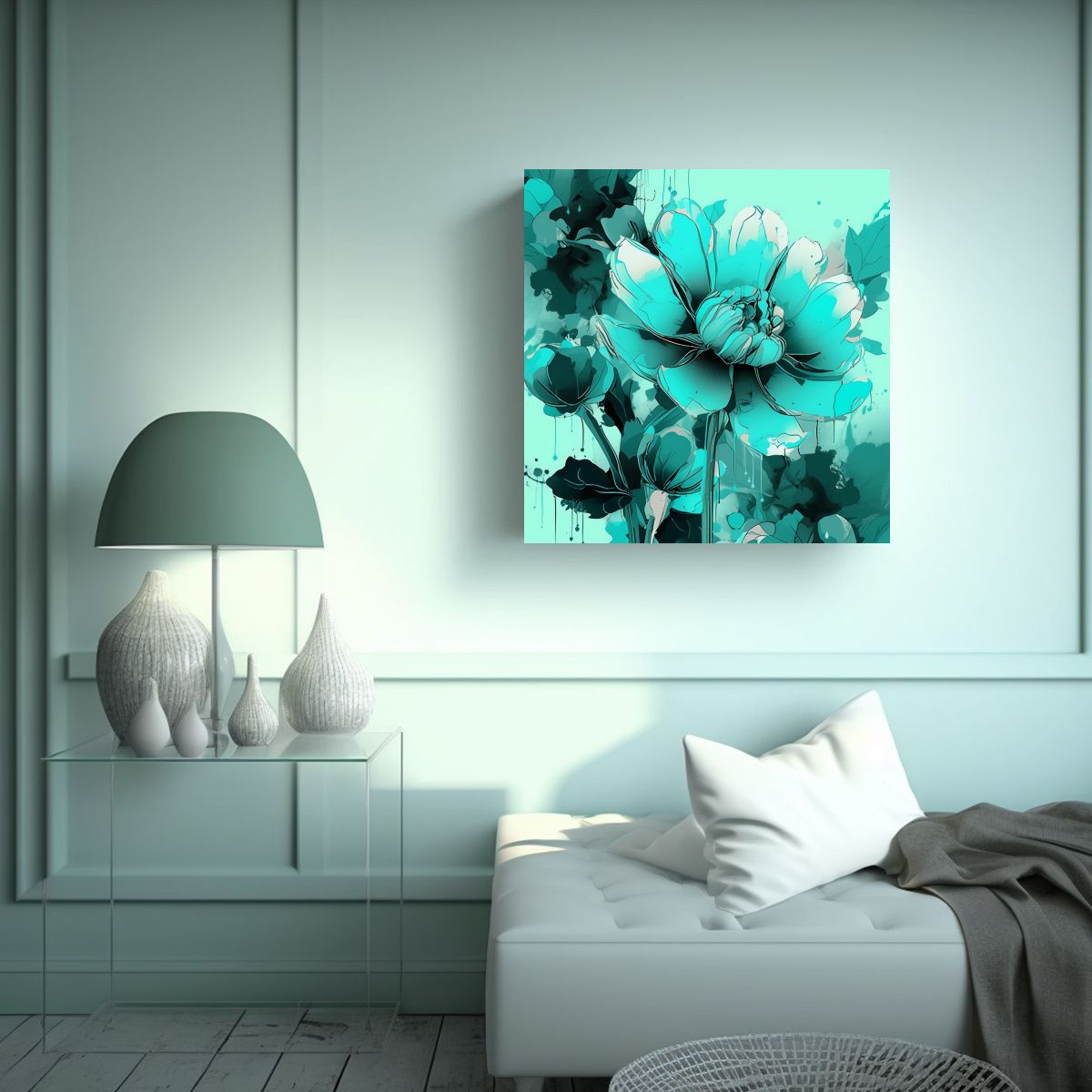 GENERICO - Pinturas De Decoración Con Expresión única En 60x60 Cm