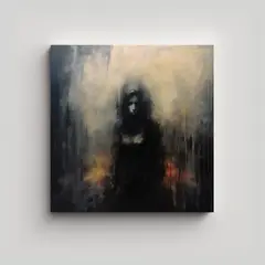 GENERICO - Lienzo De Tela Con Diseño Detallado La 60x60 Cm