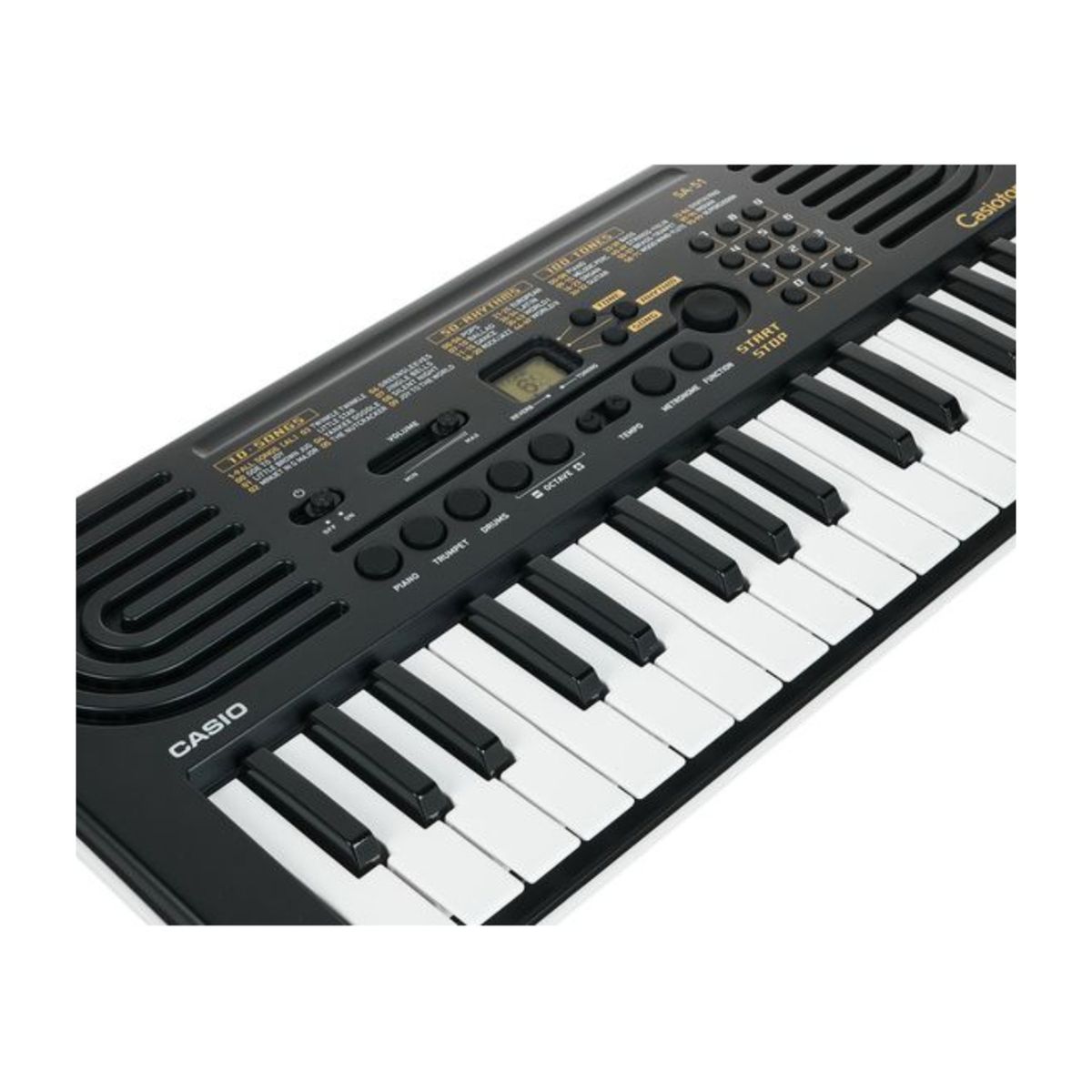 CASIO - Teclado Piano SA-51 Negro - Negro