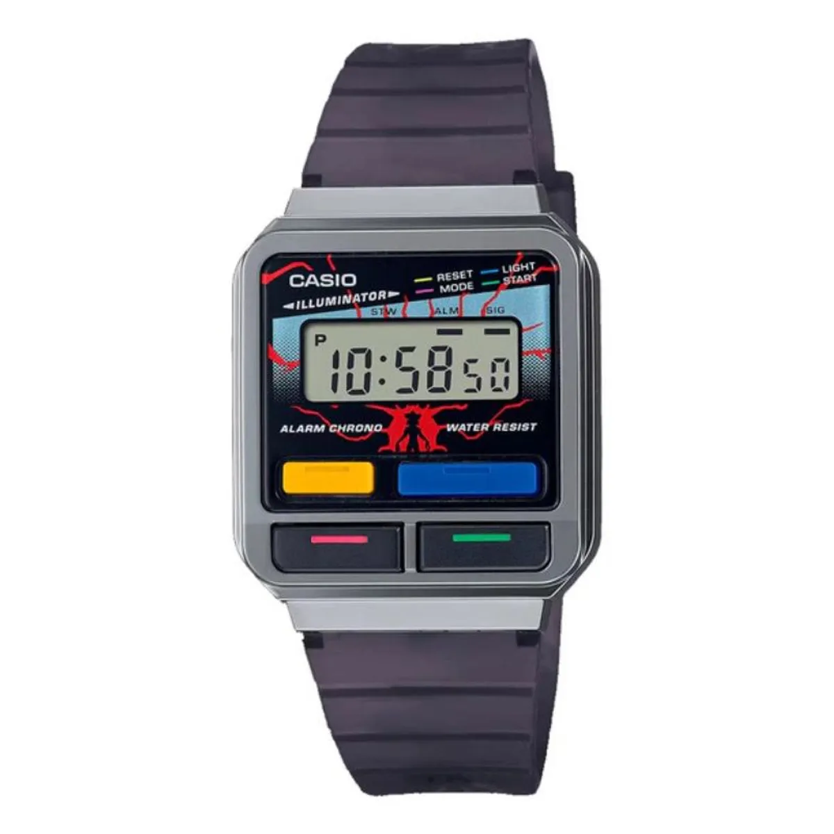 CASIO - Reloj Casio Unisex A120WEST-1A Stranger Things Ed Limitada