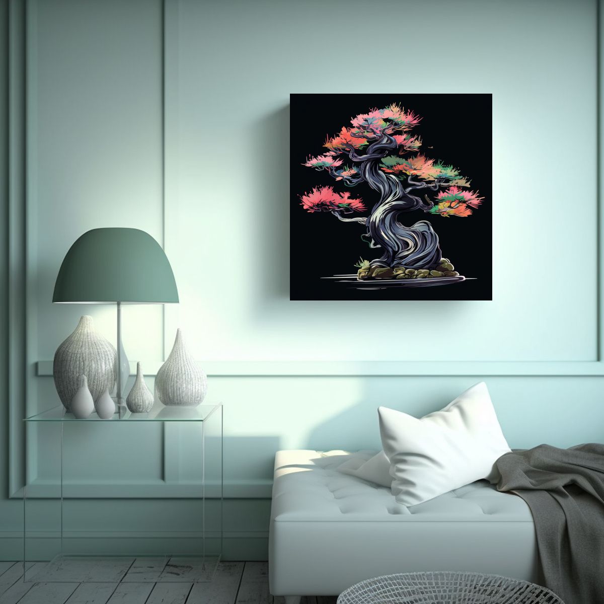 GENERICO - Pintura De Decoración De Alta Calidad Con Efecto 60x60 Cm