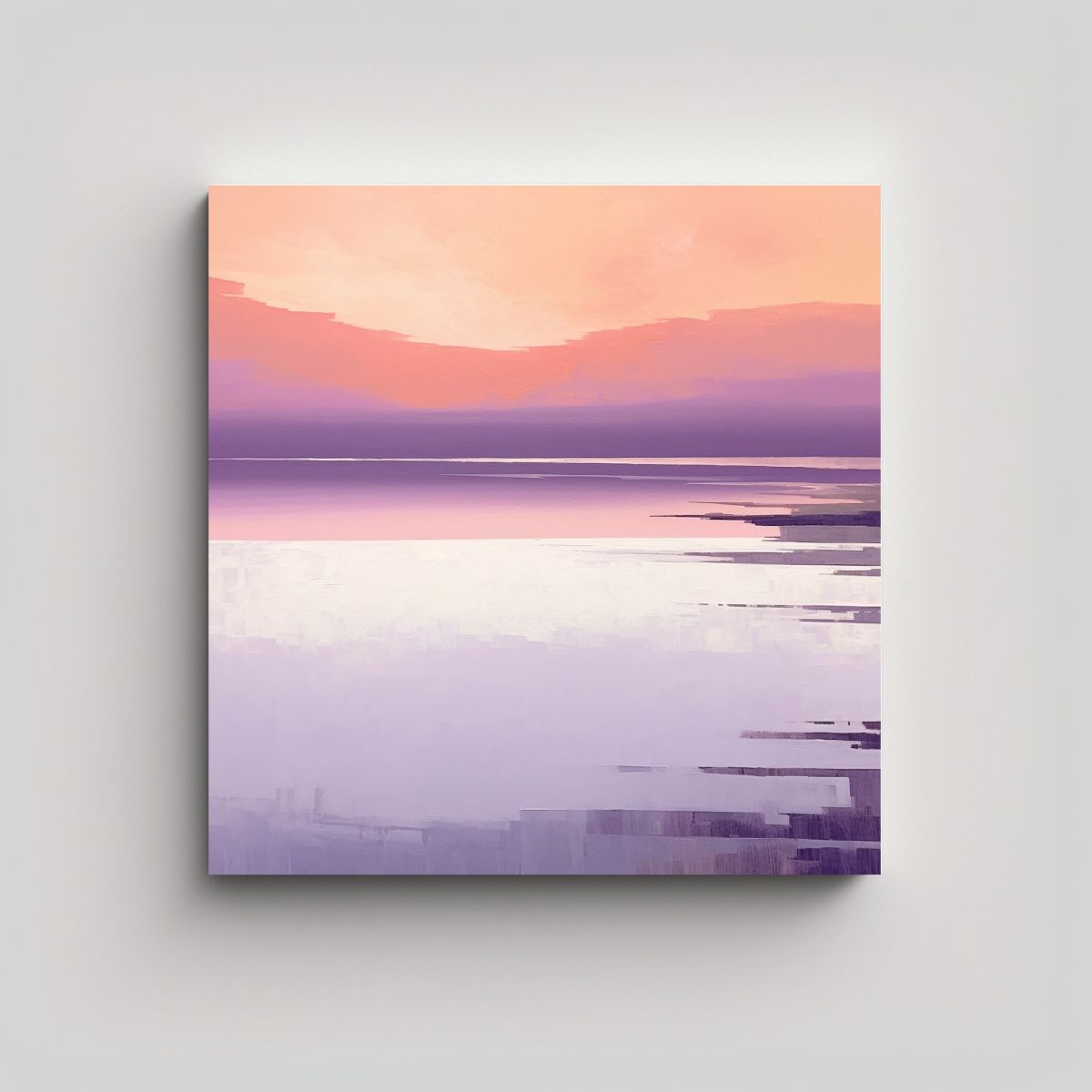 GENERICO - Obra Arte Serigrafía Expresando Minimalismo 60x60 Cm