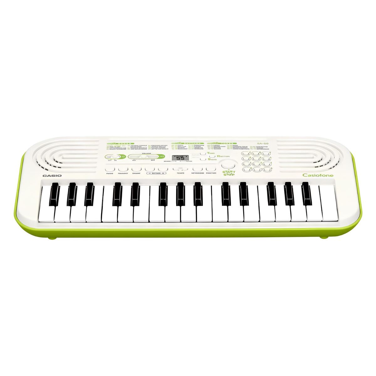 CASIO - Teclado Piano SA-50 - Blanco