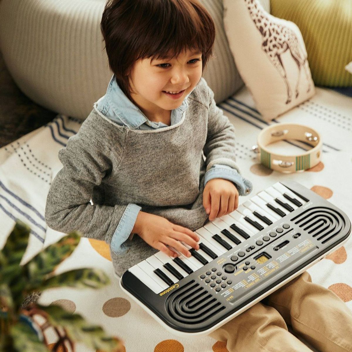 CASIO - Teclado Piano SA-51 Negro - Negro