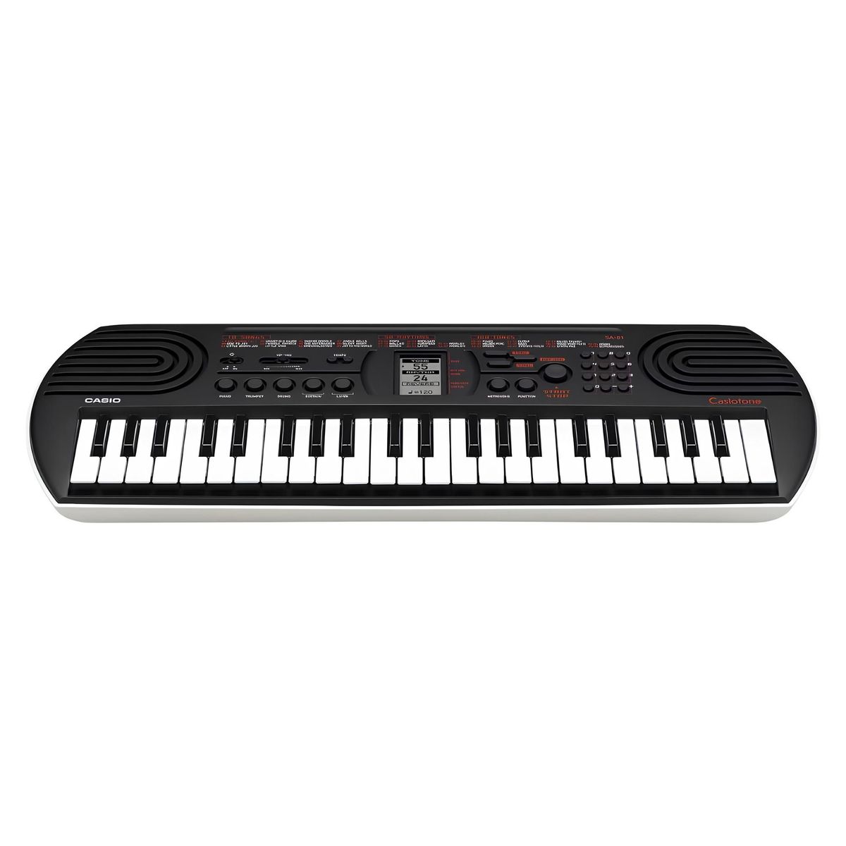 CASIO - Teclado Piano SA-81 Negro - Negro