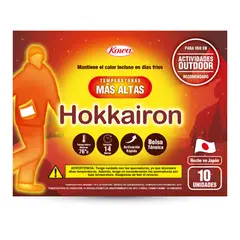 HOKKAIRO - Hokkairon Bolsa Térmica Temperaturas Más Altas 10 Uni