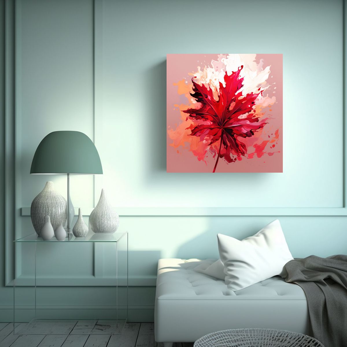 GENERICO - Pinturas Decorativas Minimalistas De Lienzo Con 60x60 Cm